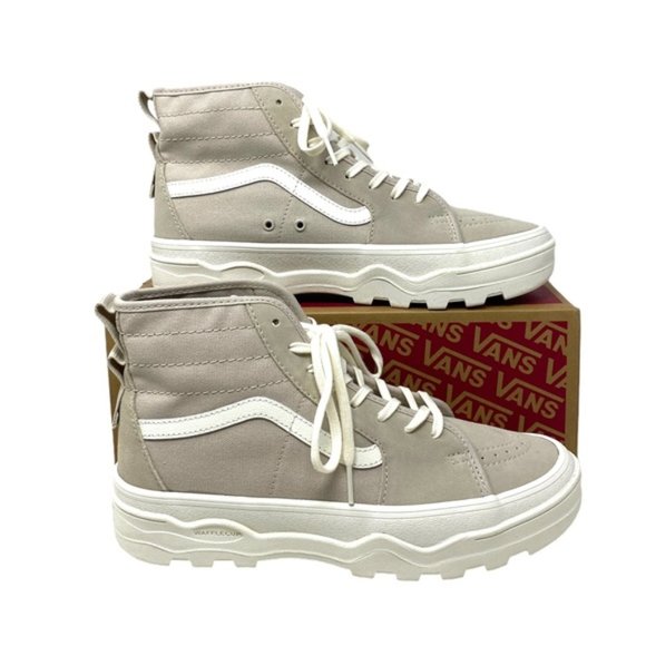 VANS Sk8-Hi Sentry WC Shoe French Oak Suede Canvas Sneakers SB Women VN0A4BVWBLL - Picture 8 of 11